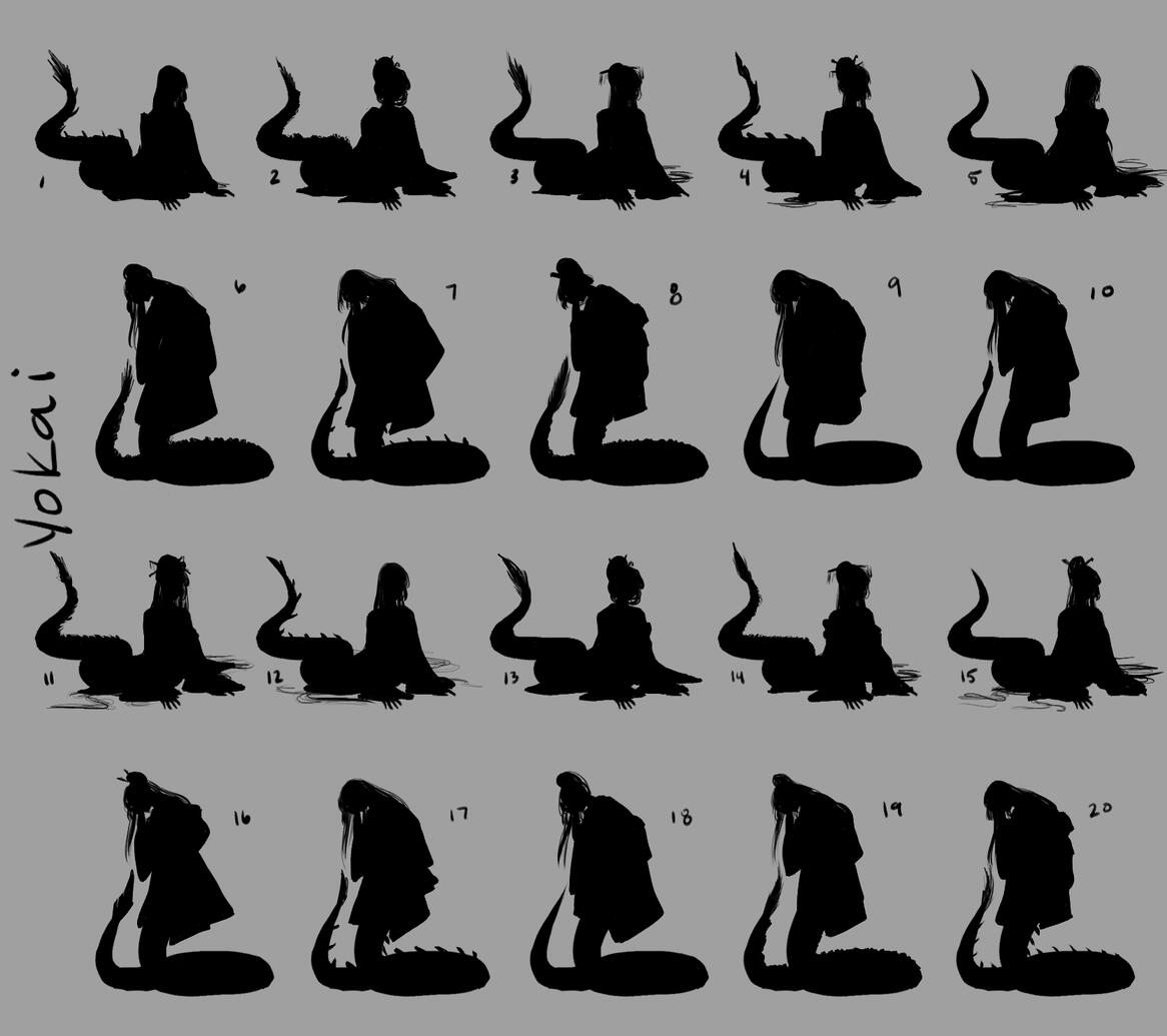 Nure-Onna Silhouettes