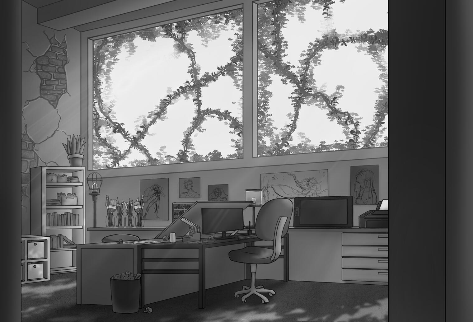 Artist's Studio (Day)