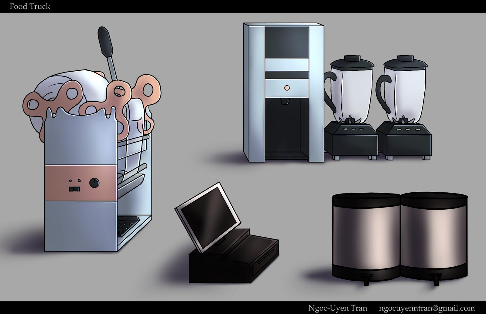 Food Truck Appliances Two